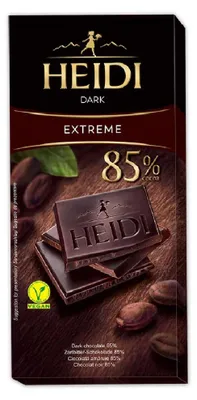Obrázek produktu pro Czekolada gorzka HE.CZEK.GORZKA EXTREME 85% kakao 80 g