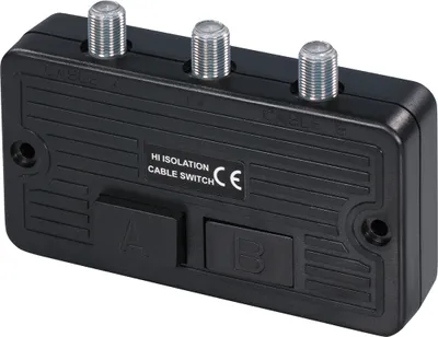 Image de Commutateur Commutateur pour installations BK et SAT Prise F - 2x prise F