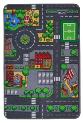 Obrázok produktu pre DOCHTMANN Detský koberec mesto 67x100cm
