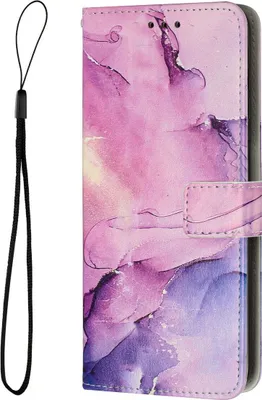 Produktbild von König Design Hülle kompatibel mit Apple iPhone 15 Pro Kunstleder Handyhülle - Handy Case Violett