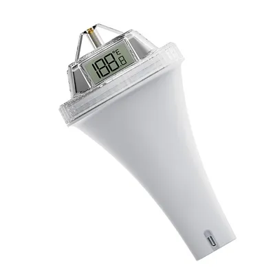 Produktbild von Schwimmendes Wasserthermometer für Pool,Funkthermometer mit LCD-Anzeige, kabellos,Poolthermometer für Aquarium, Whirlpool, Teich