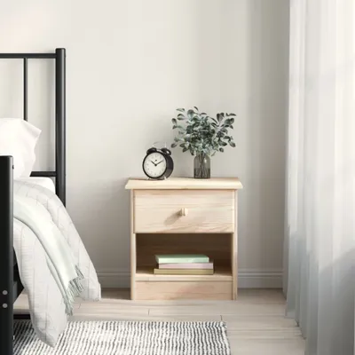 Obrázek produktu pro vidaXL Noční stolek ALTA Natural 41x35x41 cm borovicový masiv