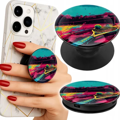Obrázek produktu pro Držák telefonu Popsocket Fingerboard/tenisová raketa Sportovní potřeby