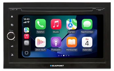 Produktbild von Blaupunkt Copenhagen 700 DAB | 2-DIN Mediacenter 6,75 Zoll Touchscreen | DAB+ | Bluetooth