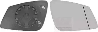 Image de VAN WEZEL Glace de rétroviseur extérieur chromé droite (0633838) pour BMW 1 4 3 X1 2 I3