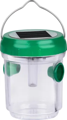Produktbild von Grundig Wespenfalle mit Solarlampe – ⌀ 7 x 9 cm – 6 bis 8 Stunden aktiv mit Solarenergie – mit Aufhängehaken