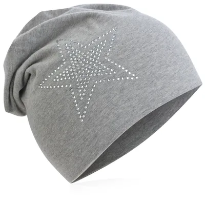 Produktbild von Kinder Beanie 2Stern Grau M