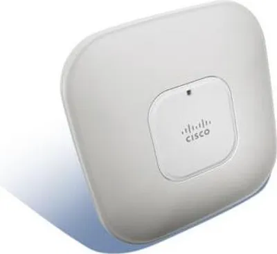 Productafbeelding van Cisco Aironet 1141N, draadloos access point, IEEE 802.11n, 300 Mbps, ISM-band, 1 x netwerkpoort (RJ-45), PoE-poorten