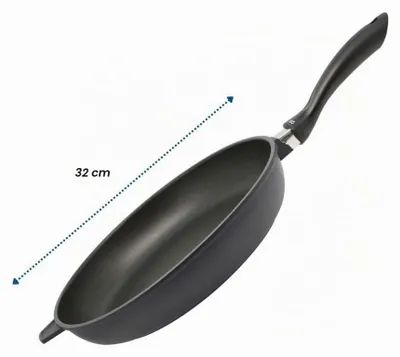 Produktbild von ELO Alucast Bratpfanne 32 cm mit Gegengriff, aus hochwertigem Aluminiumguss- hochwertige Antihaft Pfanne - frei mit ELODUR® Select Beschichtung, B
