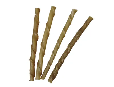 Image de Nobby Barres à mâcher torsadées 100 pièces, 13,0 cm, Ø 7/8 mm