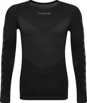 Produktbild von HUMMEL FIRST SEAMLESS JERSEY L/S Herren Sportunterhemd langarm schwarz schwarz M/L