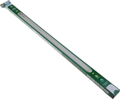A product package for a light tube, shown diagonally against a white background.
