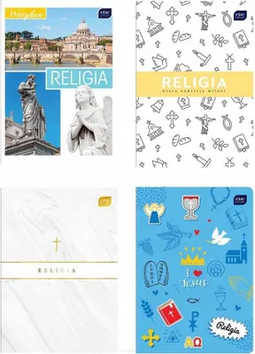 Zdjęcie produktu dla Zeszyt Religijny A5 32k – Uporządkuj swoje myśli i refleksje w każdym kolorze!