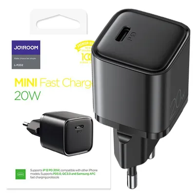 Produktbild von JOYROOM L-P202, Drinnen, AC, Schwarz