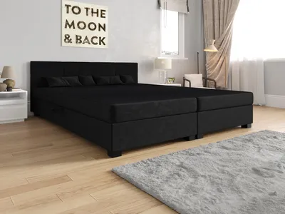 Produktbild von Doppelbett 160x200 LOCIKA DOUBLE 2 - Graphit