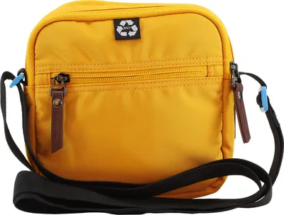 Produktbild von Discovery Schultertasche Icon Hergestellt aus dem rPet Polyester-Material Yellow One Size
