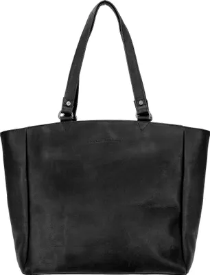 Zdjęcie produktu dla Chesterfield Brand Wax Pull-up Leder Shopper Berlin 00 czarny