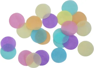 Produktbild von "Rainbow Pastell" Papier Konfetti | 15 g