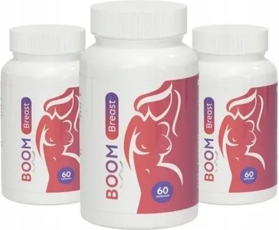 Zdjęcie produktu dla 3X Boombreast – Kapsułki Na Powiększenie Piersi