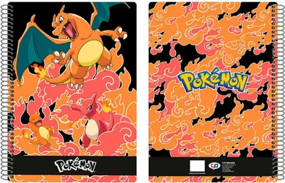 Immagine prodotto di Taccuino Pokemon Charmander Evolution, A4