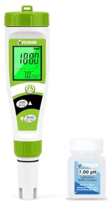 Productafbeelding van Digitale pH-Meter en EC-meter 4-in-1 voor Hydrocultuur en Waterkwaliteit