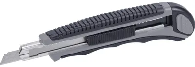 Abbrechmesser 9 mm, 6 Klingen, Autolock, Edelstahl