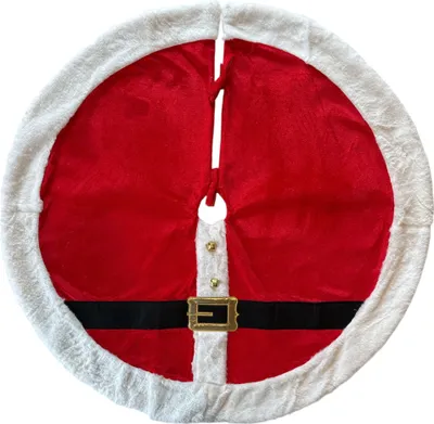 Obrázek produktu pro kulatá sukně na vánoční stromek - deka na vánoční stromek - deka na stromek - Father Christmas - 90 x 90 cm