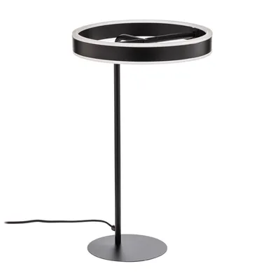 Produktbild von Lucande LED-Tischlampe Yekta, schwarz, 59 cm, dimmbar