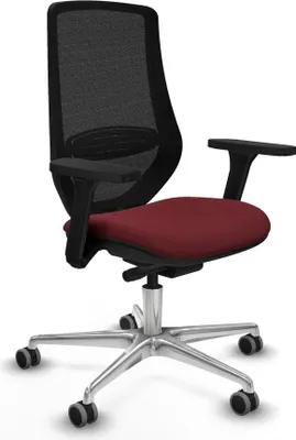 Produktbild von Bürostuhl Piqueras y Crespo D086G0W Granatrot