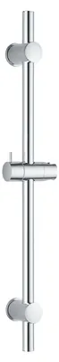 Image de 6x Barre de douche Support de douche Barre de douche manuelle Support de pomme de douche Barre de support pour la douche Support mural chromé