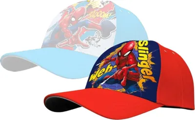 Produktbild von Spider-Man Cap – Stylische Marvel Kinder Kappe mit coolem Superhelden-Design Rot