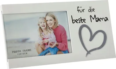 Produktbild von Bilderrahmen 15 x 10 mit Spruch "Für die Beste Mama"