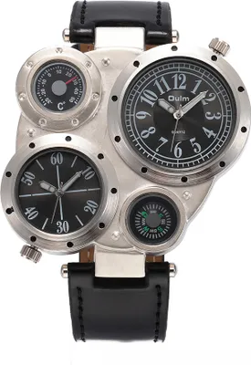 Produktbild von Aulm HP-9415 Herren Quarzuhr - Schwarz