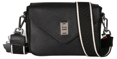 Produktbild von Florence Damen Umhängetasche Tasche schwarz Leder Größe 22x5x15 D2OTF851S1