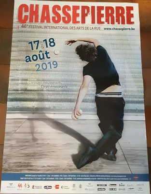 Image de Chassepierre - Art de la Rue 2019 - AFFICHE / POSTER - 70x100cm