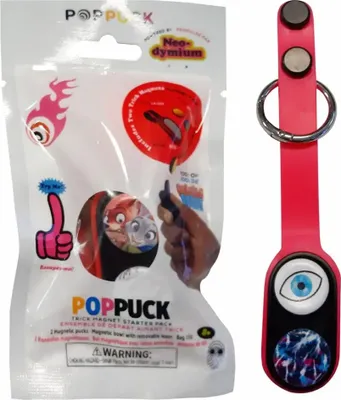 Produktbild von POP PUCK Starterpack  2x Trickmagnete und Magnetlasche, ab 8 Jahren,, Fun Unlimited