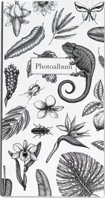 Image de Erik Editores Tropical Bw 10x15 Cm 96 Pockets 10x15 Cm Soft Album photo Argent Argent One Size
