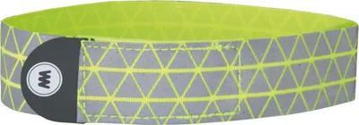 Image de WOWOW Bande réfléchissante Ryu par paire jaune avec velcro 37x2,5 cm