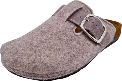 Rohde Gardena Damen Pantoffeln - Leder Puschen Mit Lammfell Futter