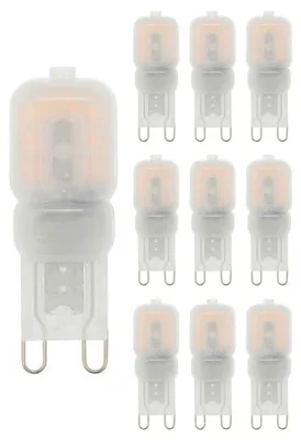 Produktbild von Vito Lighting G9 LED-Kapsellampe 3W 290lm 2700K warmweiß 10 Stück dimmbar