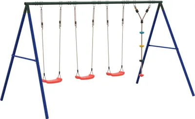 Produktbild von vidaXL Schaukel-Set mit Schaukelsitzen und Kletterschaukel