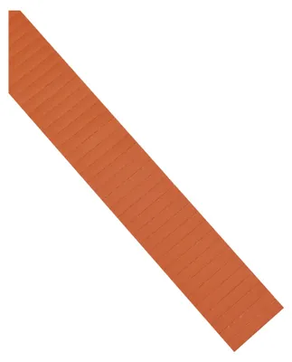 Produktbild von Magnetoplan ferrocard-Etiketten, orange, 50 x 10 mm