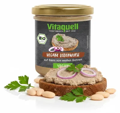 Immagine prodotto di Crema spalmabile vegana - salsiccia di fegato 125g