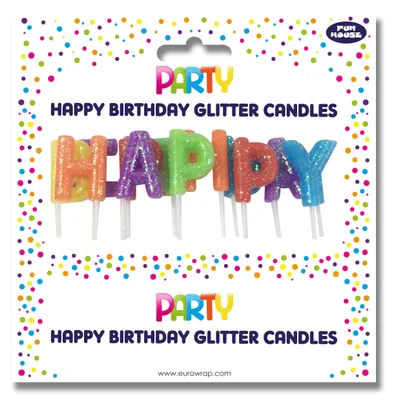 Produktbild von Clairefontaine 6x Set Geburtstagskerzen Happy Birthday Sortierung 12825-HBMC