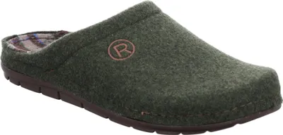 Produktbild von Rohde Herren Pantoffel Filz Hausschuh Memoryfußbett Rodigo-H 6744, Größe:41 EU, Farbe:Grün