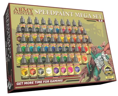Immagine prodotto di Speedpaint Mega Set 2.0, set di 50 colori acrilici da 18 ml ciascuno
