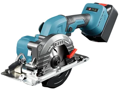 Zdjęcie produktu dla Bezszczotkowa piła tarczowa, tarcza 125 mm, ergonomiczna konstrukcja, 1 akumulator