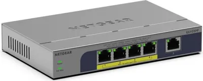 Immagine prodotto di Netgear GS105PP - Switch - non gestito - 1 x 10/100/1000 + 4 x 10/100/1000 (PoE+)