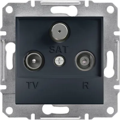 Obrázok produktu pre Anténna zásuvka Schneider Electric EPH3500171 Asfora TV-R-SAT koncová antracit