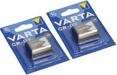 Produktbild von 2x CR-P2 CRP2 Foto-Batterie Lithium 6V VARTA Profi